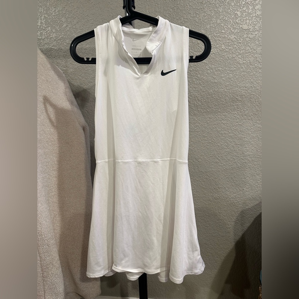 Nike White Dri-FIT Top